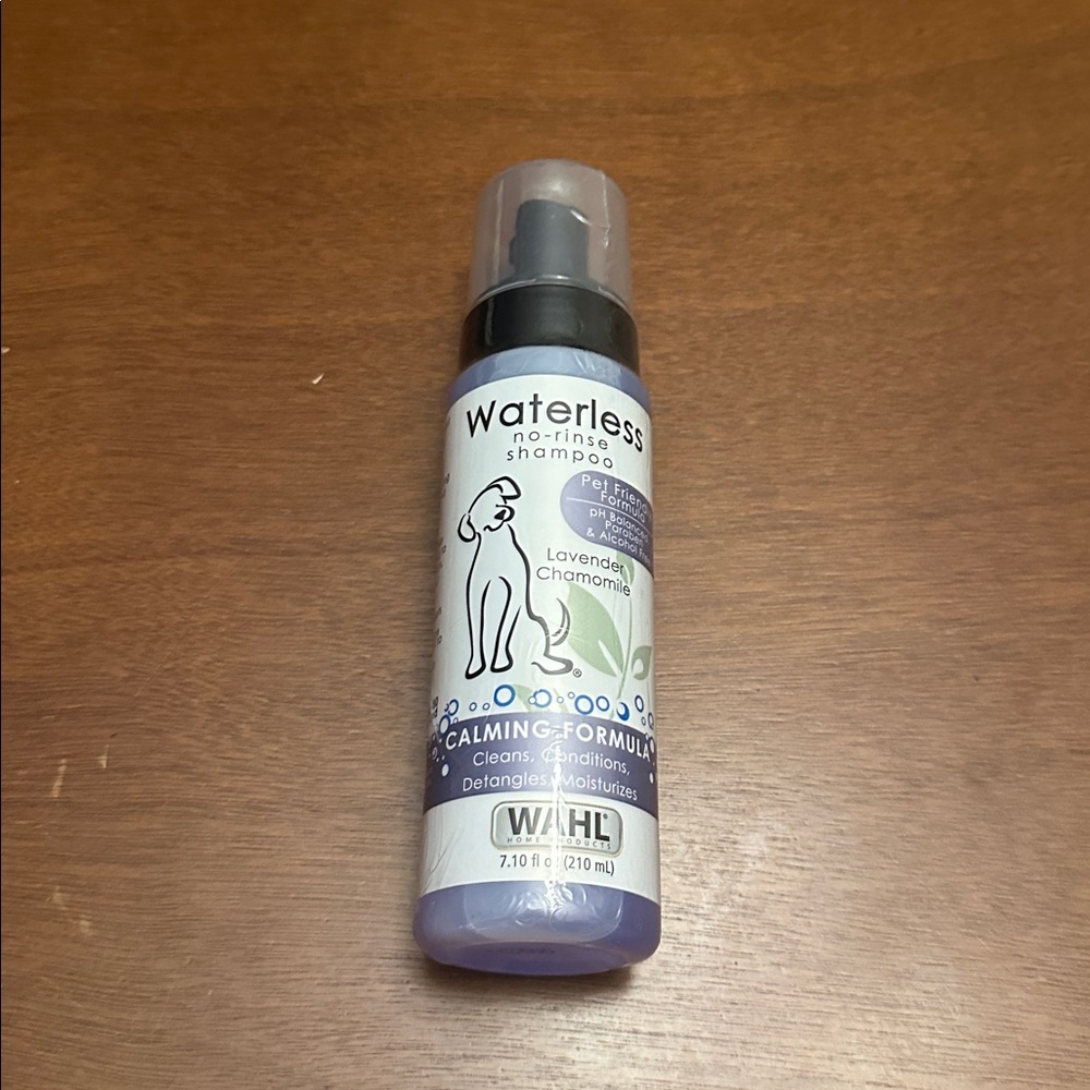 New Wahl Pet Friendly Waterless No Rinse Shampoo For Dogs & Cats